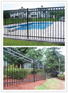 China Supplier Security used   Metal Fence Panels